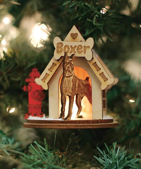 Boxer Ornament