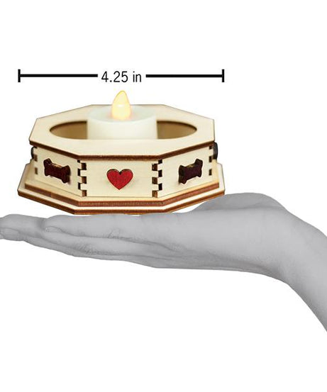 Tealight Display-Bone(Sm)