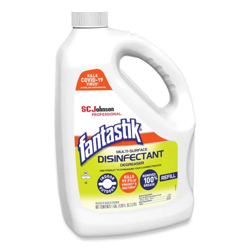 Fantastik® Multi-Surface Disinfectant Degreaser, Pleasant Scent, 1 Gal. Bottle, 4 Bottles (311930) - Grazingbelles