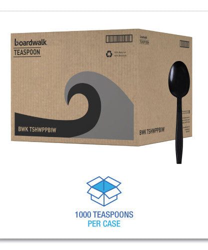 Boardwalk® HW Wrapped Plastic Cutlery, Teaspoon, 1000 Pcs. (BWKTSHWPPBIW) - Grazingbelles