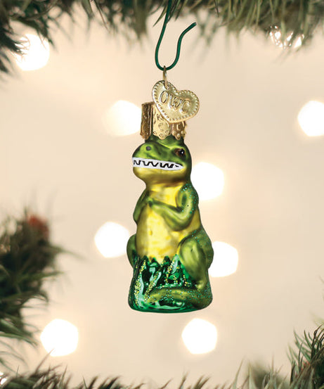 Mini T-rex Ornament