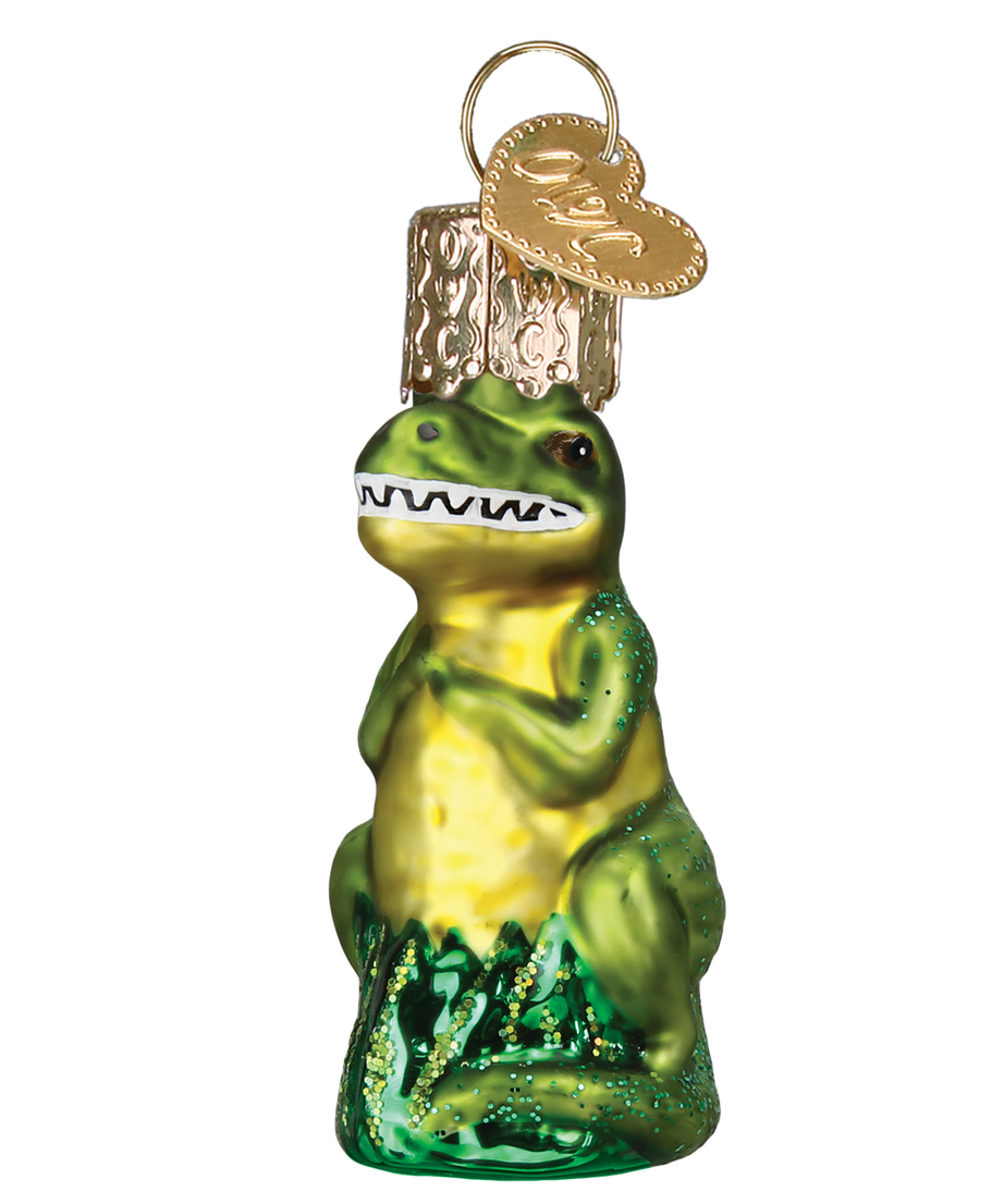 Mini T-rex Ornament