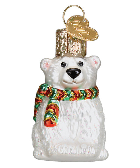 Mini Polar Bear Ornament