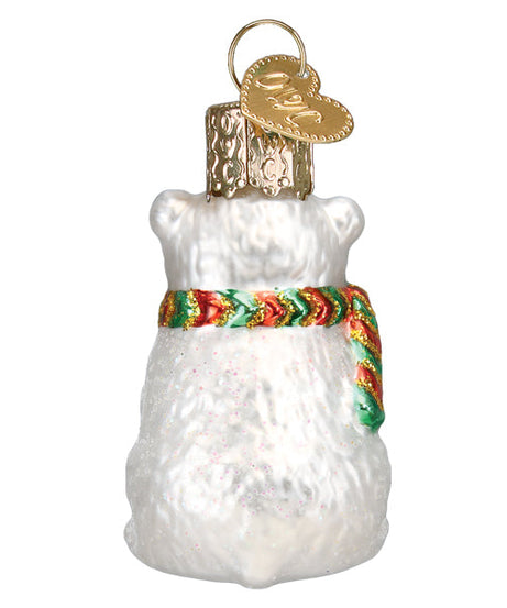 Mini Polar Bear Ornament