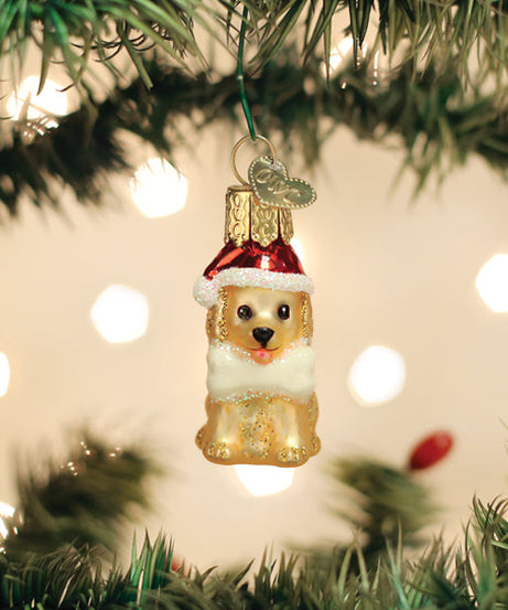Mini Jolly Pup Ornament