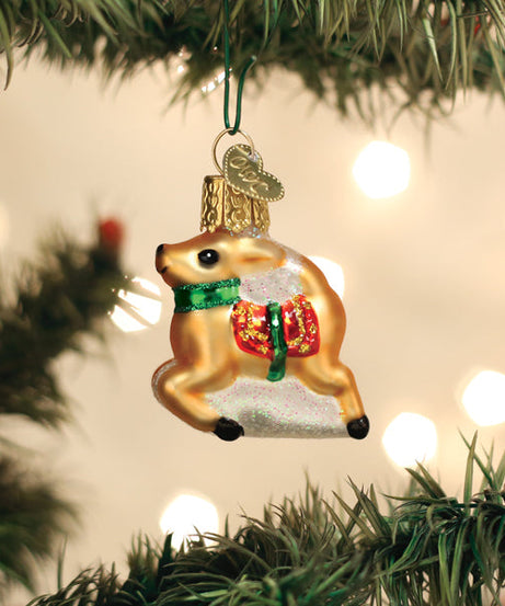 Mini Reindeer Ornament