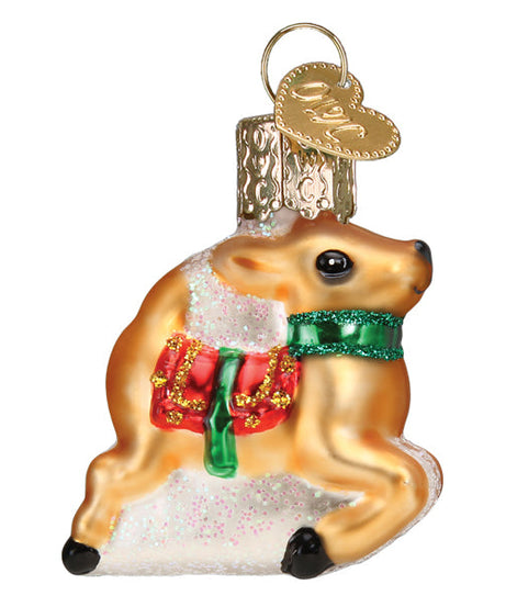 Mini Reindeer Ornament