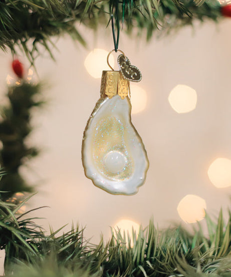 Mini Oyster With Pearl Ornament