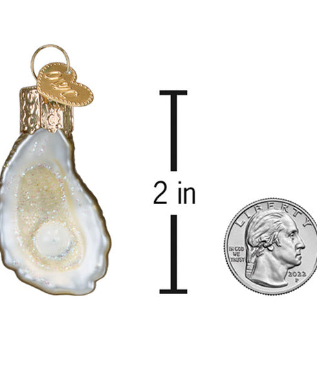 Mini Oyster With Pearl Ornament