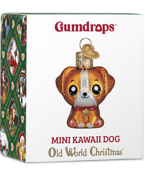 Mini Kawaii Dog Ornament