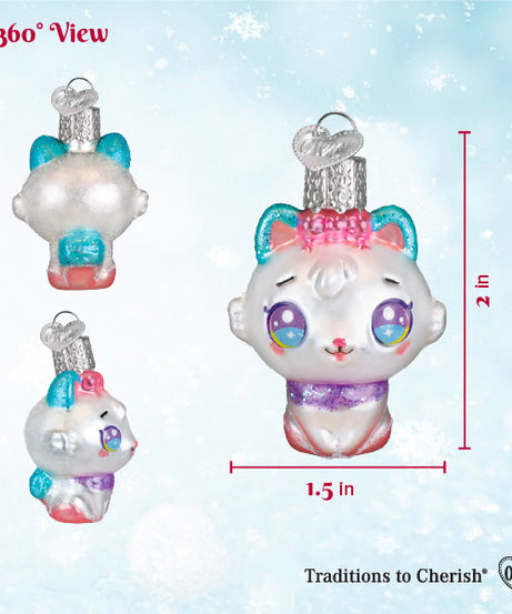 Mini Kawaii Cat Ornament