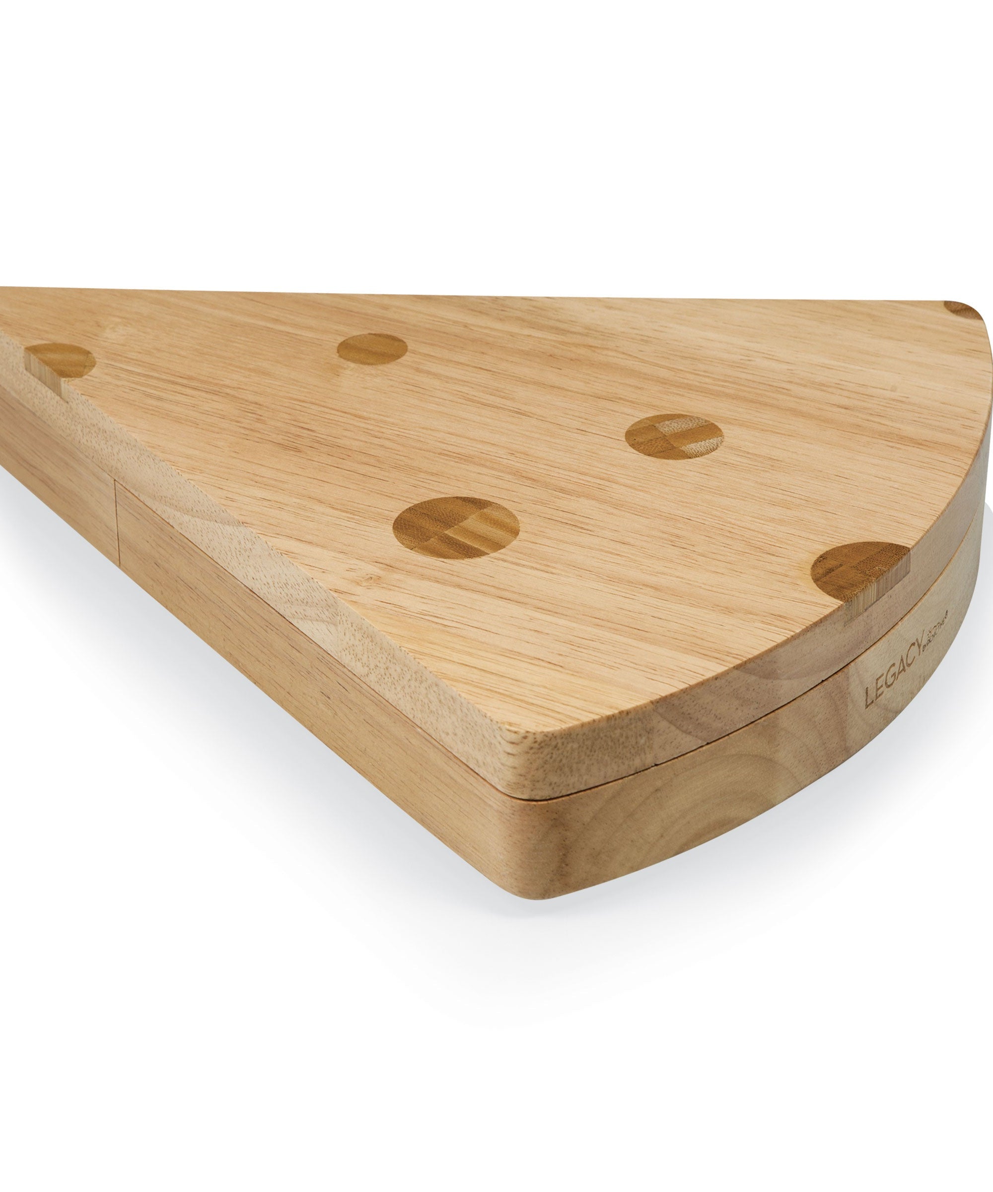 Swiss Cheese Cutting Board & Tools Set