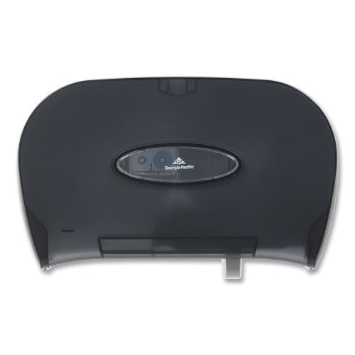 Georgia Pacific Professional Two-Roll Bathroom Tissue Dispenser, 13.56 x 5.75 x 8.63, Smoke (59206) - Grazingbelles