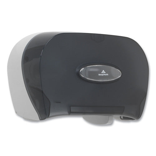 Georgia Pacific Professional Two-Roll Bathroom Tissue Dispenser, 13.56 x 5.75 x 8.63, Smoke (59206) - Grazingbelles
