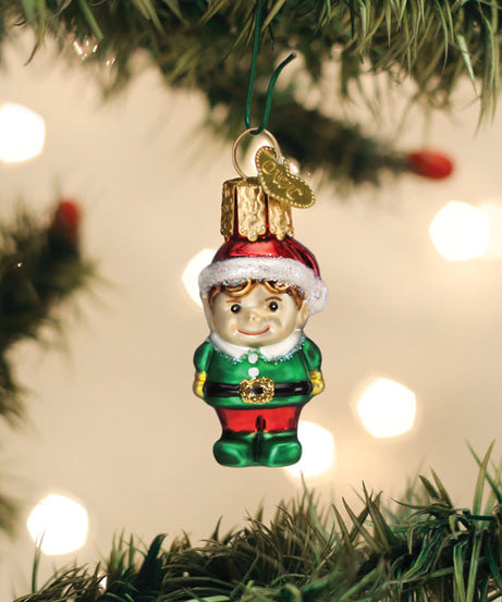 Mini Elf Ornament