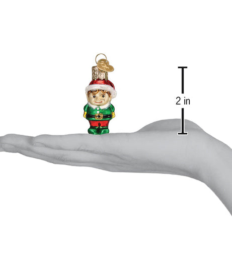 Mini Elf Ornament