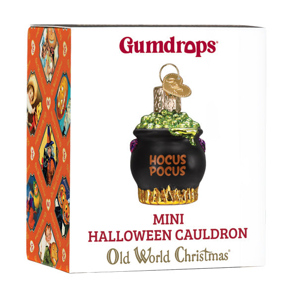 Mini Halloween Cauldron Ornament - Grazingbelles