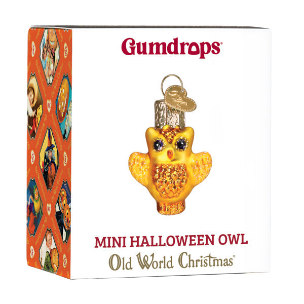 Mini Halloween Owl Ornament - Grazingbelles