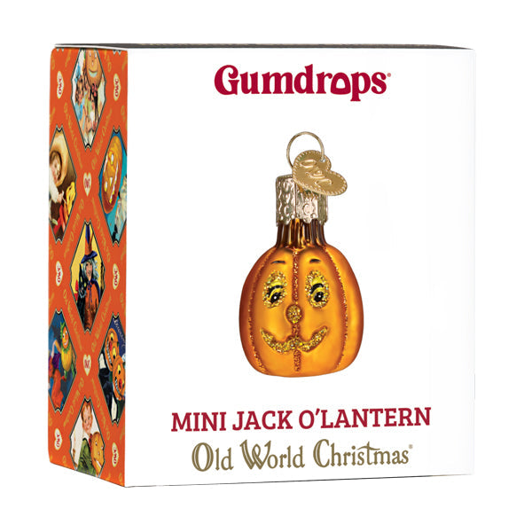 Mini Jack O'lantern Ornament - Grazingbelles