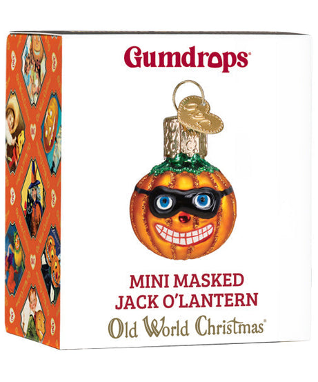 Mini Masked Jack O'lantern Ornament - Grazingbelles