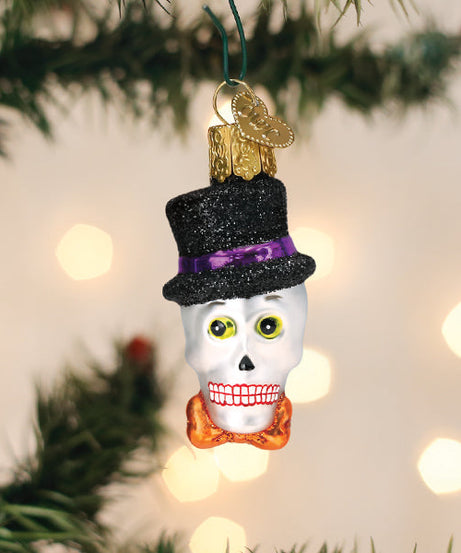 Mini Top Hat Skeleton Ornament - Grazingbelles