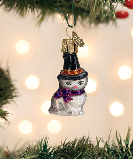 Mini Witch Cat Ornament - Grazingbelles