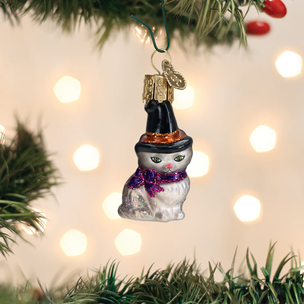 Mini Witch Cat Ornament - Grazingbelles
