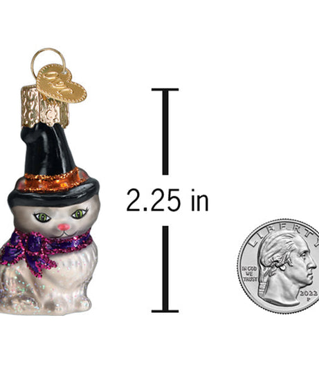Mini Witch Cat Ornament - Grazingbelles