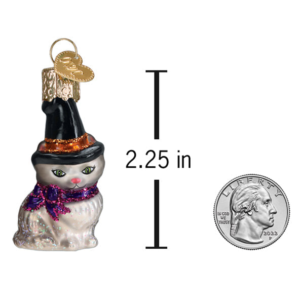 Mini Witch Cat Ornament - Grazingbelles