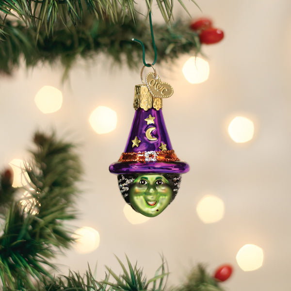 Mini Witch Head Ornament - Grazingbelles