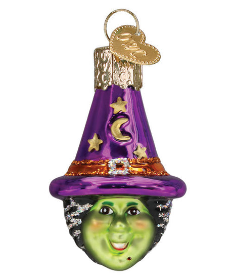 Mini Witch Head Ornament - Grazingbelles
