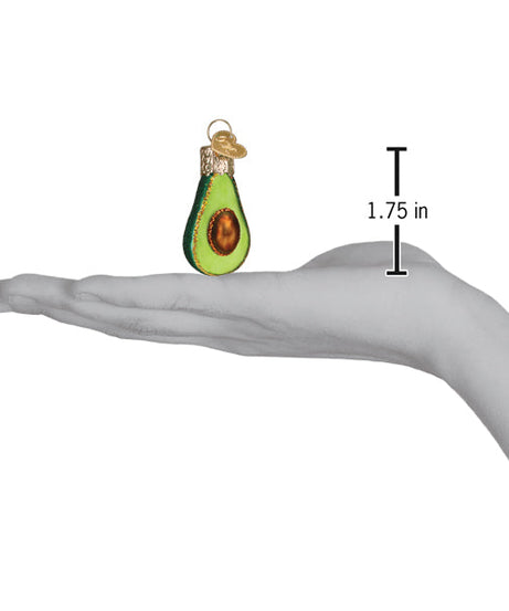 Mini Avocado Ornament