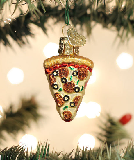 Mini Pizza Slice Ornament