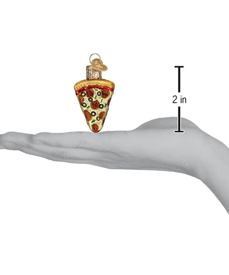 Mini Pizza Slice Ornament