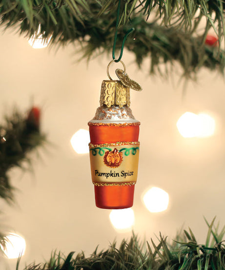 Mini Pumpkin Spice Latte Ornament