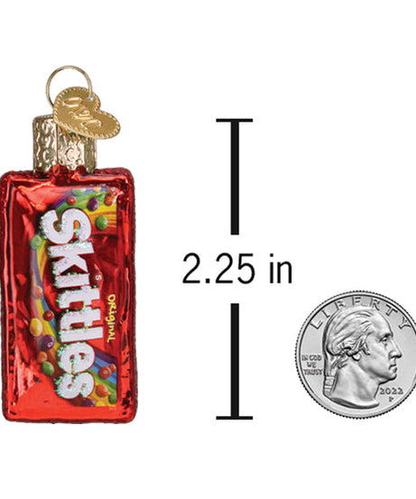 Mini SKITTLES Bag Ornament