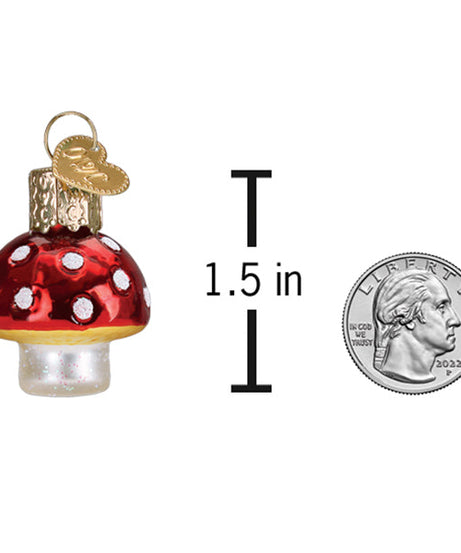 Mini Lucky Mushroom Ornament - Grazingbelles