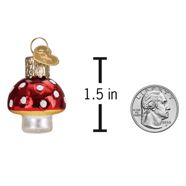 Mini Lucky Mushroom Ornament - Grazingbelles