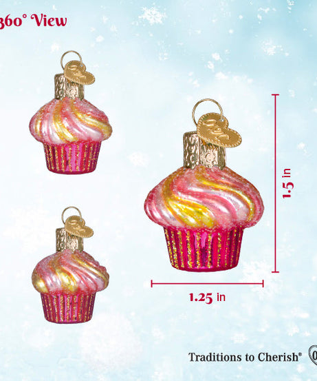 Mini Cupcake Ornament