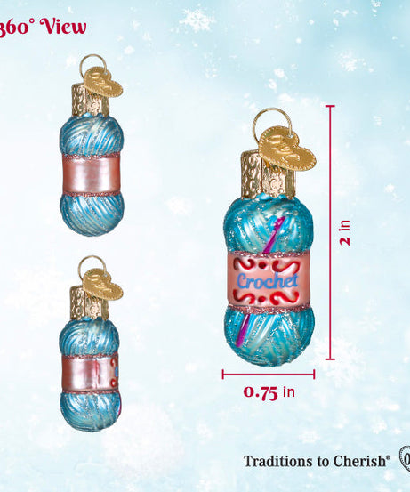 Mini Crochet Ornament