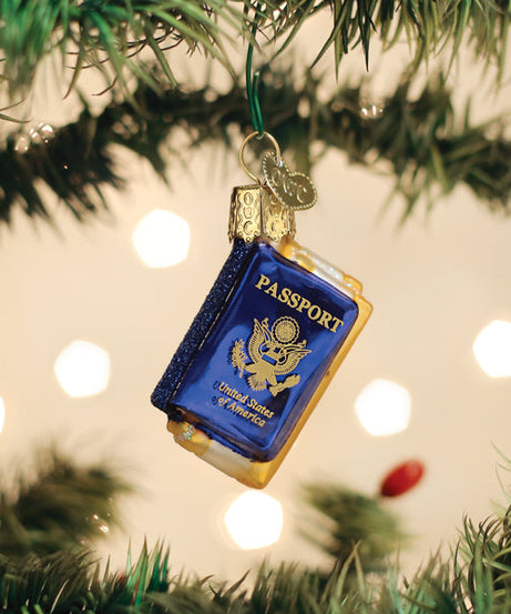 Mini Passport Ornament