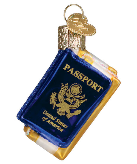 Mini Passport Ornament