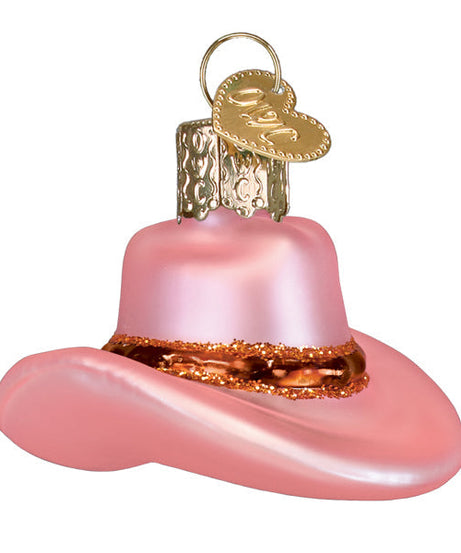 Mini Cowgirl Hat Ornament