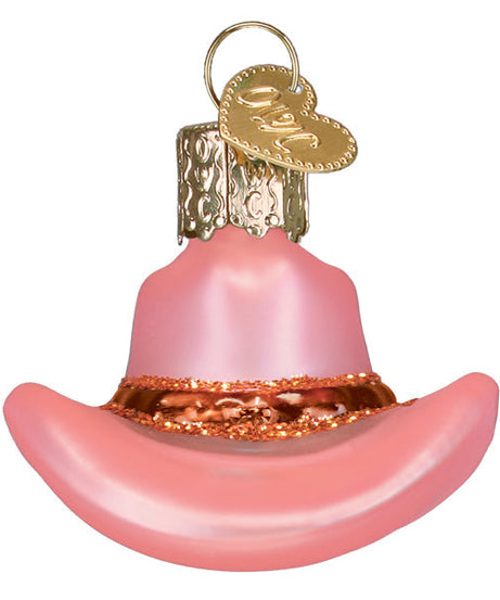 Mini Cowgirl Hat Ornament