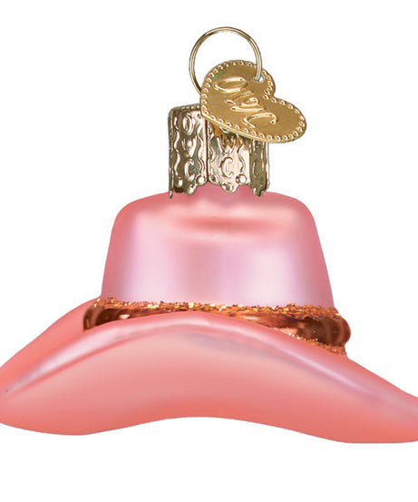 Mini Cowgirl Hat Ornament