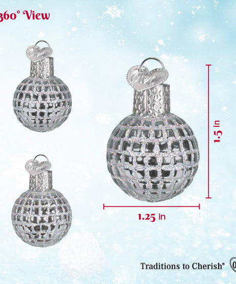 Mini Disco Ball Ornament