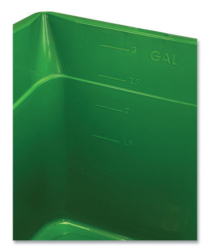 Unger Pro Bucket 3-Gallon, Green (QB12B) - Grazingbelles