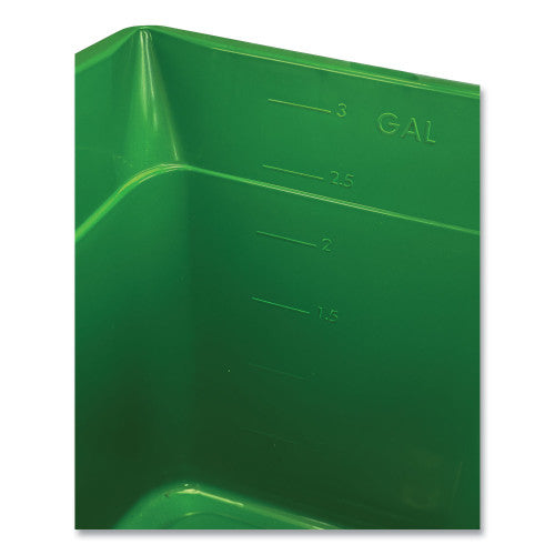 Unger Pro Bucket 3-Gallon, Green (QB12B) - Grazingbelles