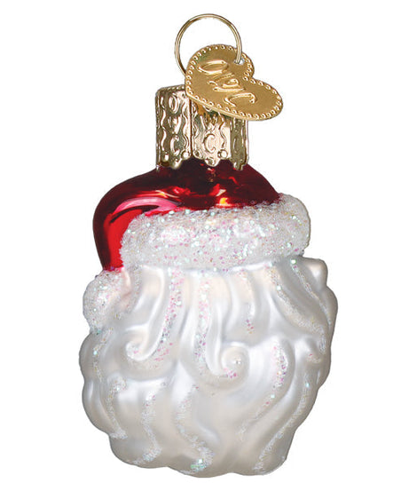 Mini Winking Santa Ornament