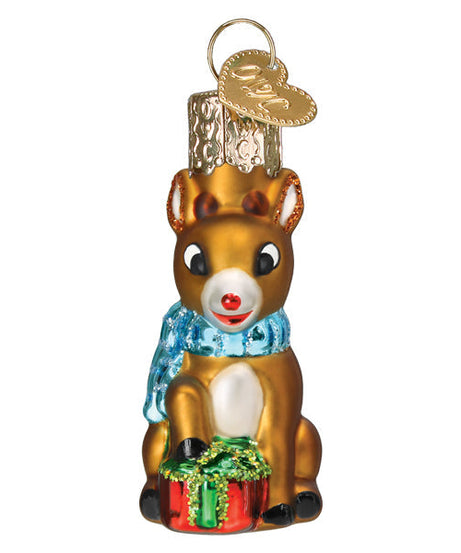 Mini Rudolph The Red-Nosed Reindeer Ornament - Grazingbelles